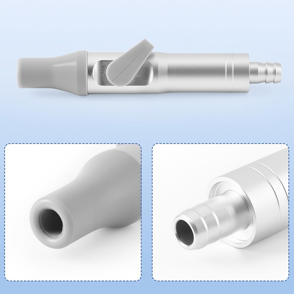 Dental Universal Saliva Ejector Valve SE Weak Suction Handle Adaptor with Switch