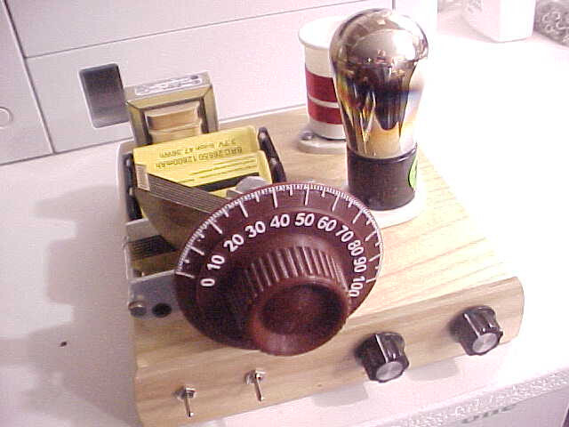 MODERN DAY VERSION OF THE 01A 1929 HARTLEY CW TRANSMITTER