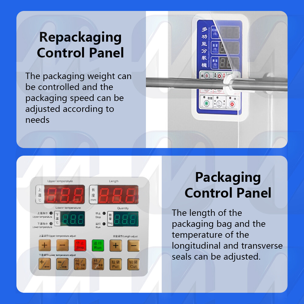 Powder granule packaging machine, fully automatic commercial vertical packaging