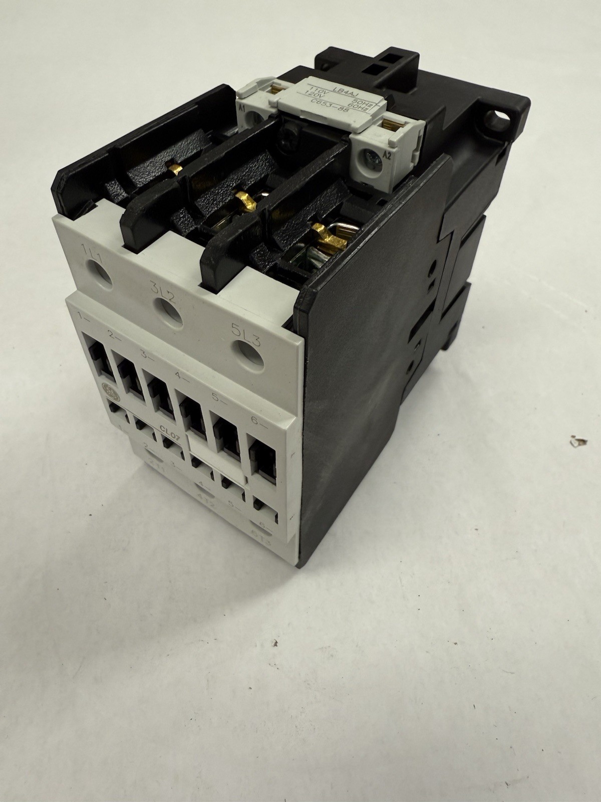 GE CONTACTOR, CL07A311MJ 100A, 40HP AT 480V, 110-120VAC COIL, 50/60HZ