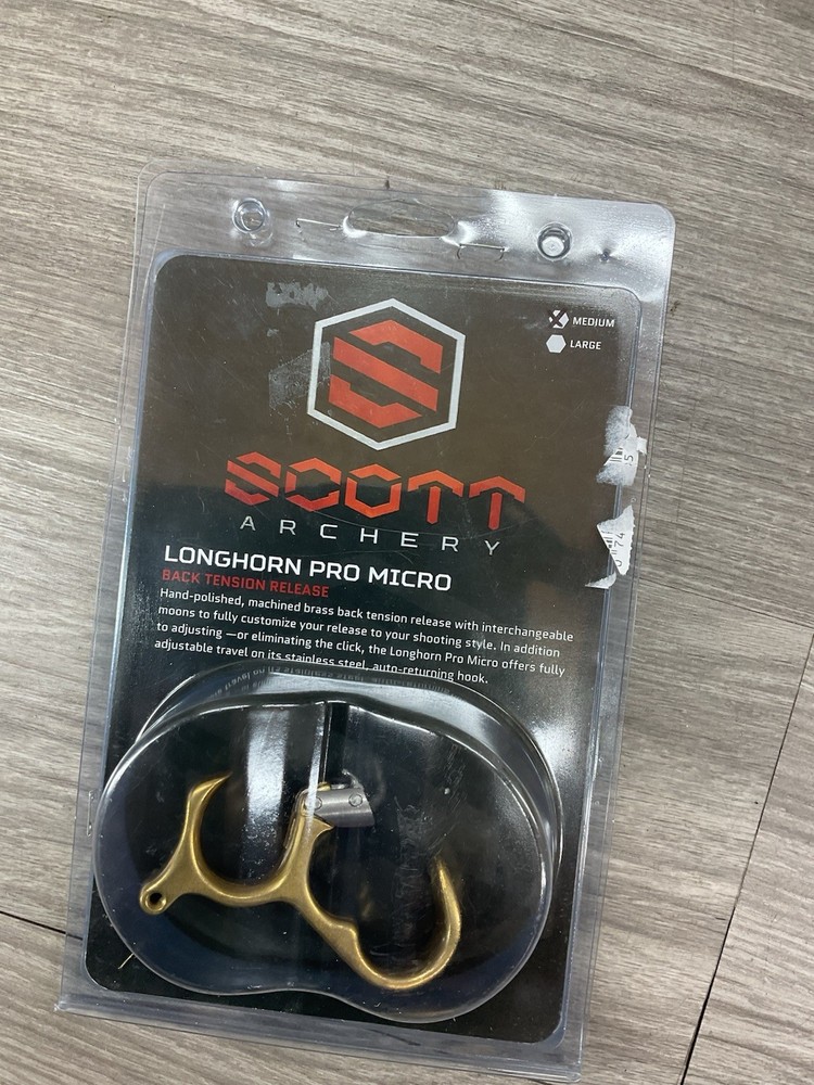Scott Longhorn Pro Micro Hinge Release Medium