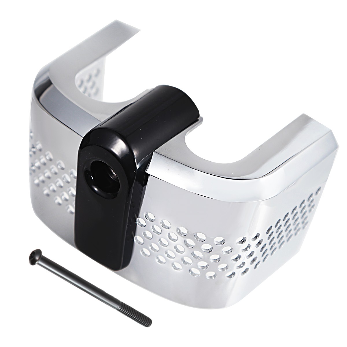 Chrome Metal gnition Coil Cover For Harley Softail Street Bob Breakout 18-22