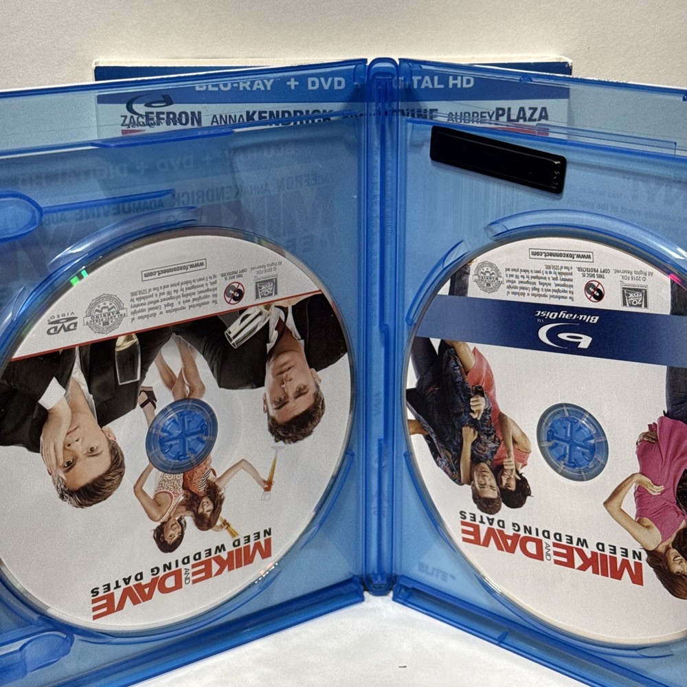 Mike and Dave Need Wedding Dates (Blu-ray/DVD, 2016) - Open Item