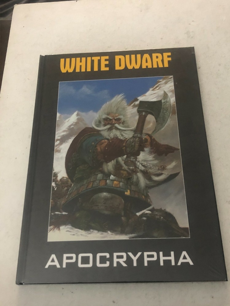 Warhammer White Dwarf Apocrypha BRAND NEW SEALED HARD COVER OOP