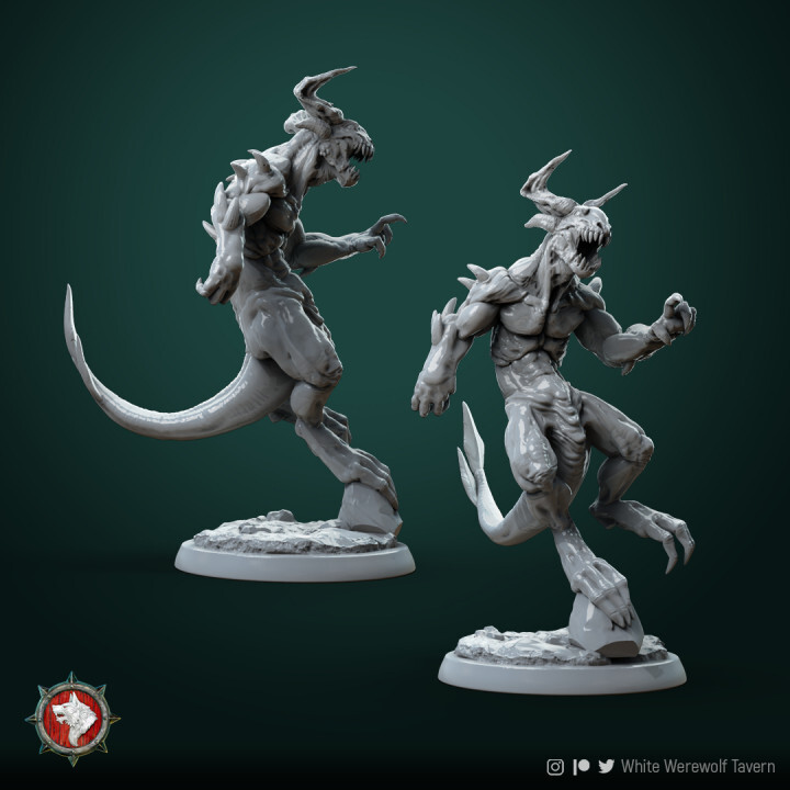 Devil Demon Miniature | D&D DnD | Pathfinder | RPG