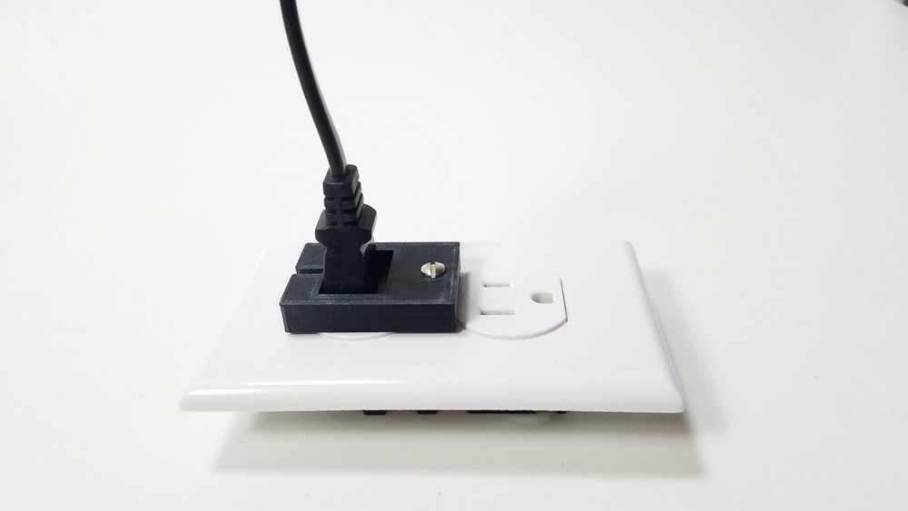 Secure-It Plug Holder "Keeps Your Plugs Secure* for your Router/Security System
