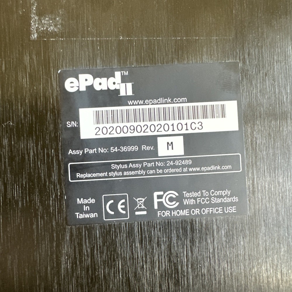 ePadLink ePad II USB Electronic Signature Capture Pad