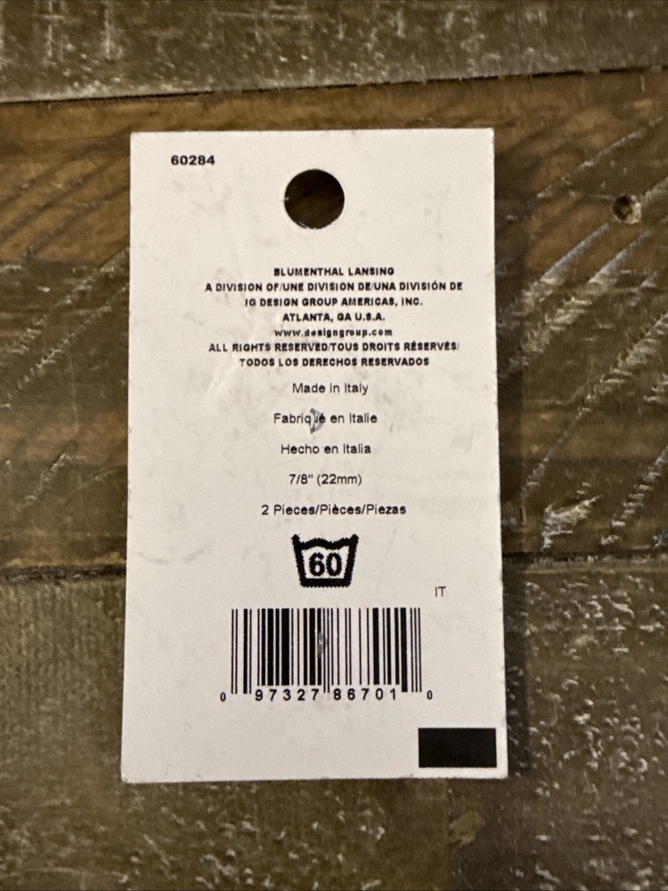 LaMode Buttons 2 Piece 7/8”