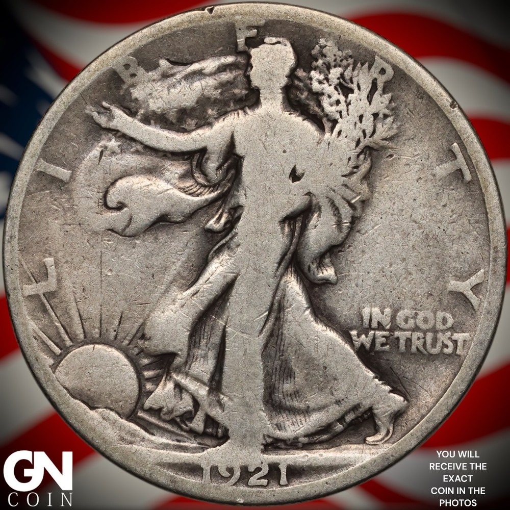1921 S Walking Liberty Half Dollar A9828