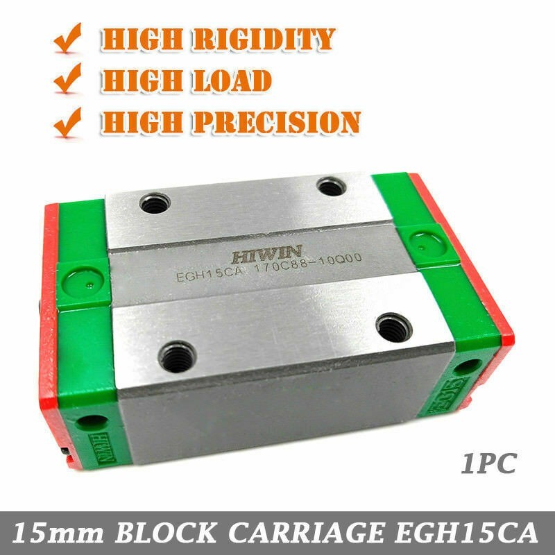HIWIN Linear Guideway Block Slide EGH15CA EGH20CA EGH25CA Bearing Carriage CNC