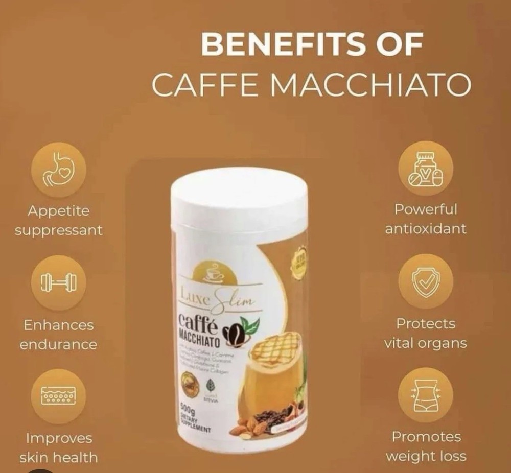 Luxe Slim Caffé Macchiato Half Kilo 500g