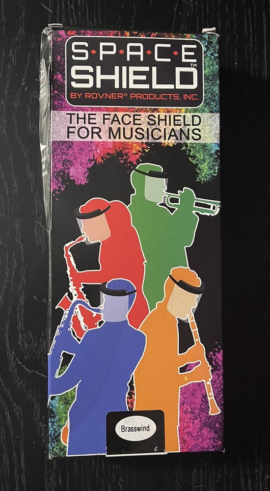 SPACE SHIELD The Face Shield For Musicians Brasswind For Most Brass Instruments