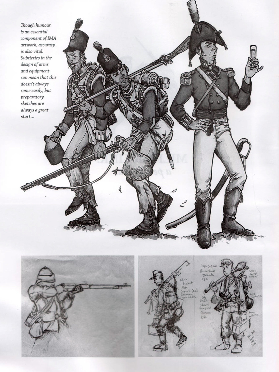 Book of Military Illustrations from IMA- Military Ink: a pen at war