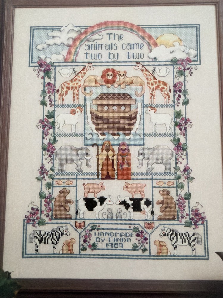 Noah’s Ark Dimensions Cross Stitch Pattern Linda Gillum Kooler Studios