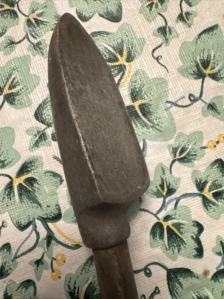 Antique Soldering Tool with Wood Handle