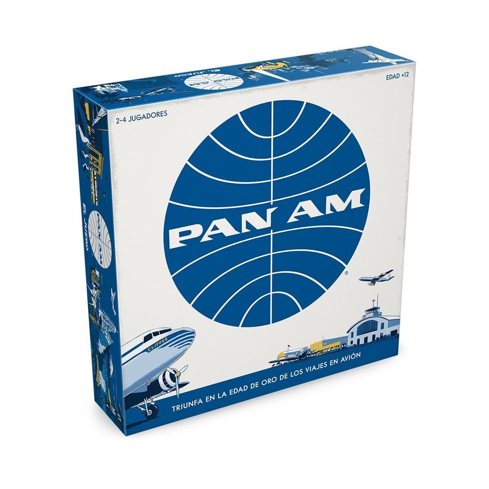 Pan Am Board Game, Strategy Board Game - Spanish Edition