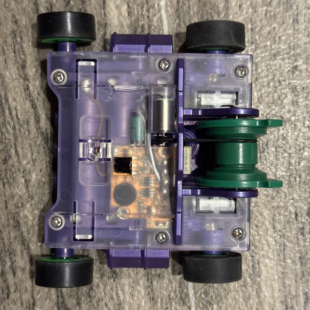 HEXBUG BattleBots Robot Purple Used Turns On