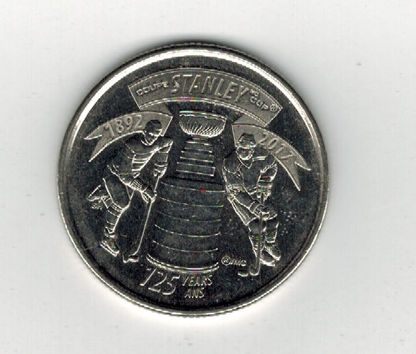2017 Canadian Quarter Stanley Cup