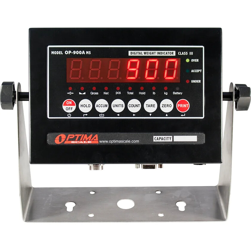 Indicator Scale Display Head Brain Optima OP-900A Weighing OP-900B