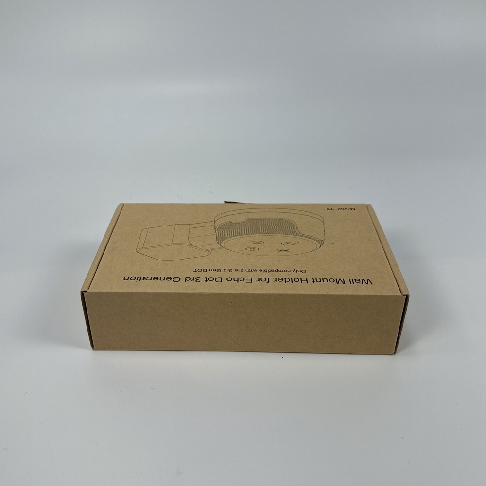 Echo Dot Genie [Square Plug ONLY 2018-2021: Dot 3rd Gen Wall Mount