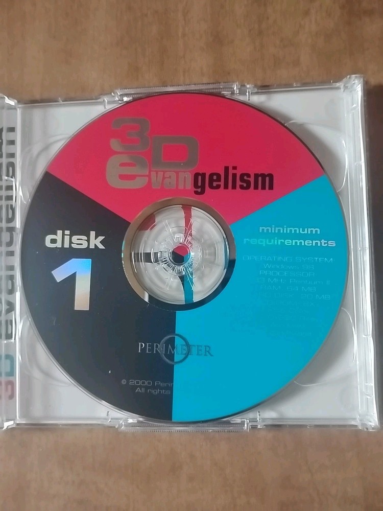 3D Evangelism 2 Disc Interactive Workshop Software