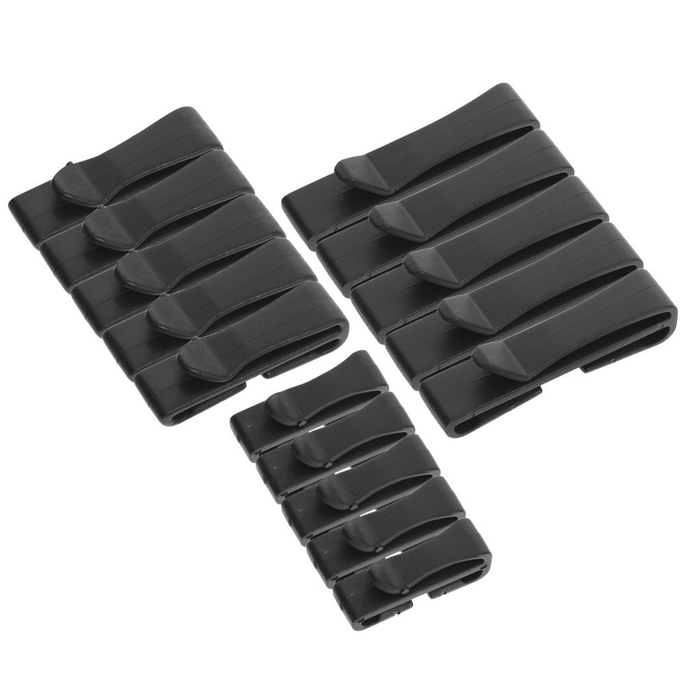 15 Pcs Multi-function Belt Clip Buckle Backpack Clips Accessories