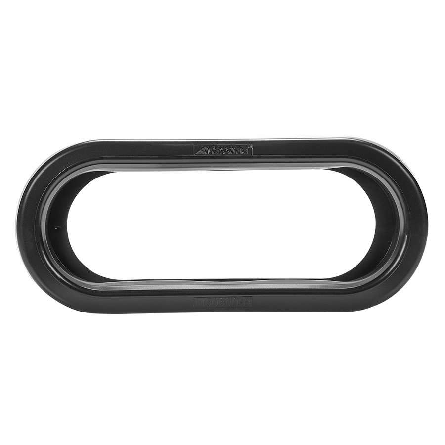 Maxxima [2-PACK] M50600-B Oval Black Vinyl Grommet