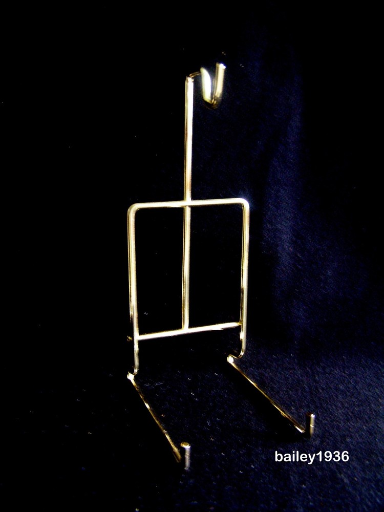 CUP and & SAUCER STAND Brass Etch Base Display Holder Easel