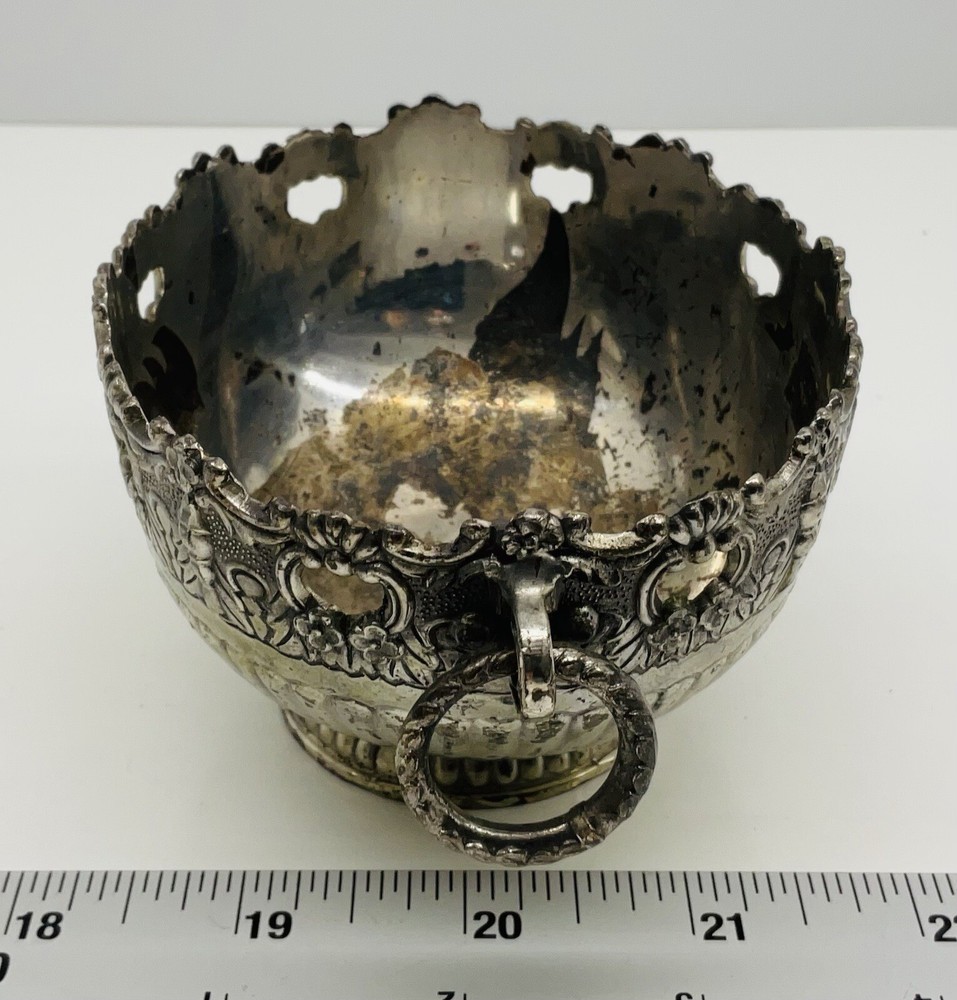 Vintage Collectible F.B. Rogers Silver Plate Dish Japan Home Decor Candy Trinket