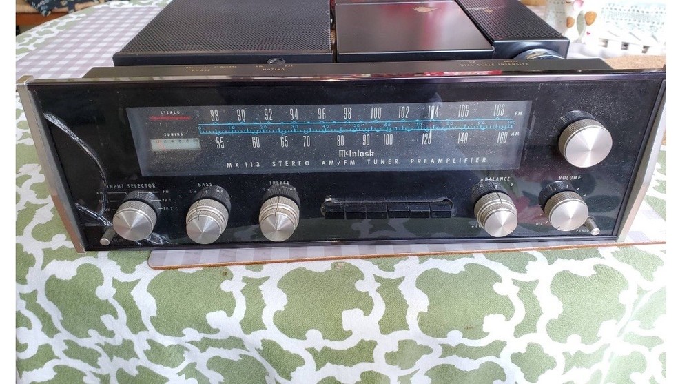 mcintosh mx 113 preamplifier