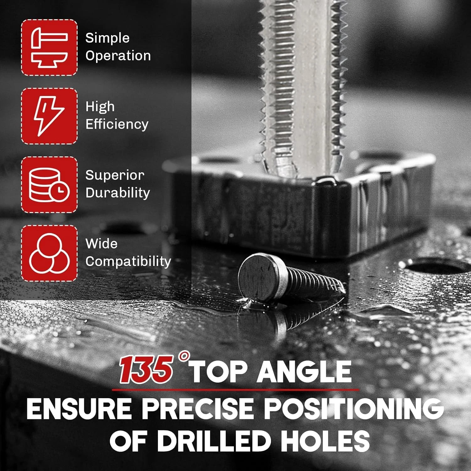 M5 M6 M8 M10 M12 Helicoil Thread Repair 131Pcs Set & Metric Rethreading Tool Kit