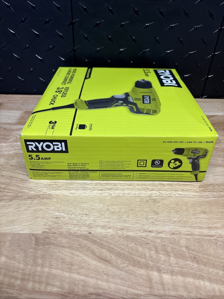 Ryobi D43K 120V Corded Power Drill