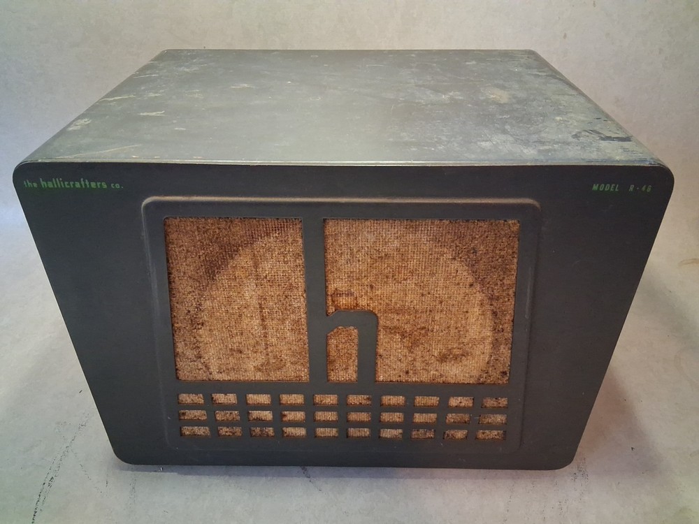 Vintage Hallicrafters Model R-46 Speaker - Untested