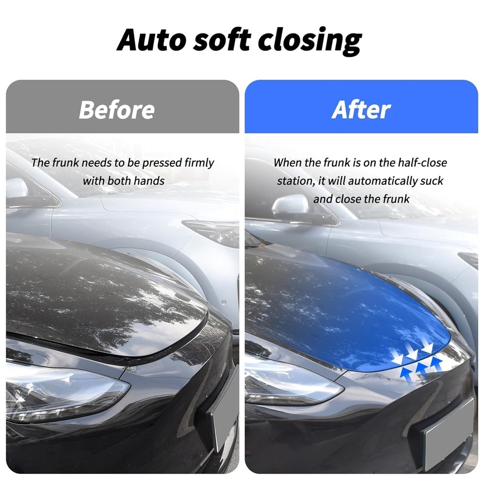 Power Frunk Soft Closing System Tesla ModelY With Electric Auto Suction Function