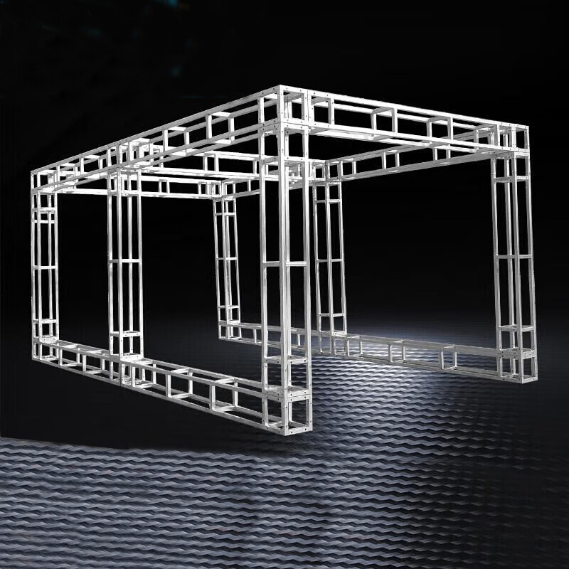 Square Aluminum Box Truss Dj Booth Trussing Section Stage Segment Lighting Stand