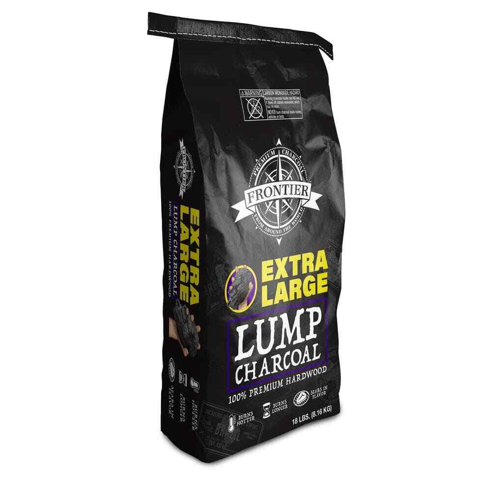 18 Lbs. Extra-Large Natural Lump Charcoal