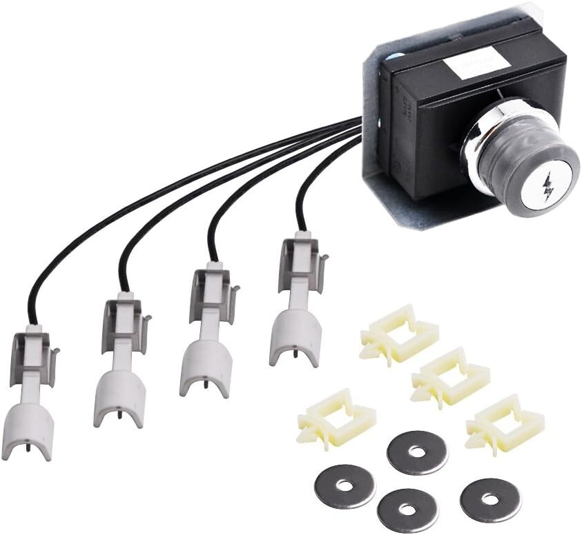 7629 65946 Grill Igniter Kit for Weber Genesis 330 With Front Mounted Control