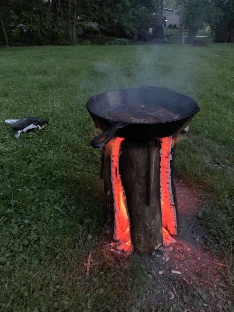Swedish Log Stove