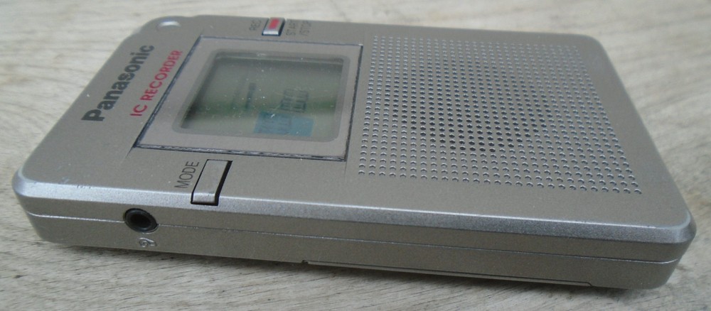 Panasonic RR-DR60 Digital IC Recorder EVP Paranormal Ghost Tapeless Working