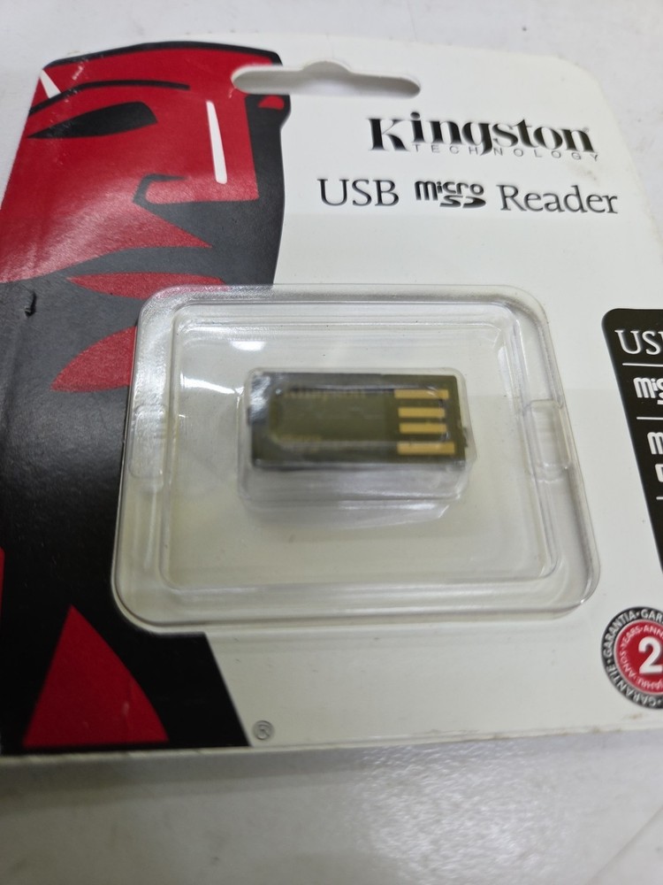 Kingston Memory Card Reader USB, Micro SD, Micro SD HC New