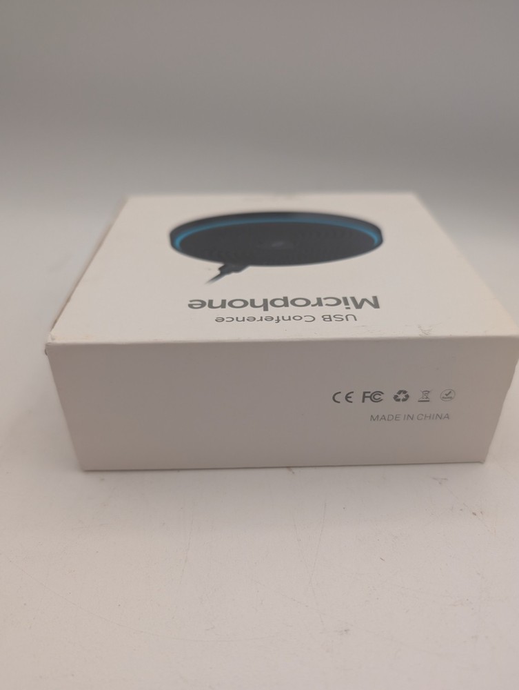 USB Conference Microphone for Computer, 360Â°Omnidirectional Condenser PC Mic Pi