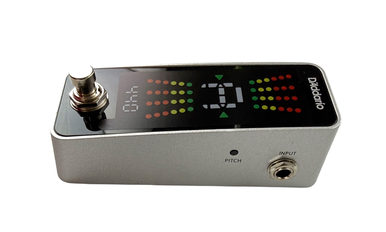 Brand New D'Addario PW-CT-20 Pedal Tuner Chromatic Guitar Bass True Bypass NIB