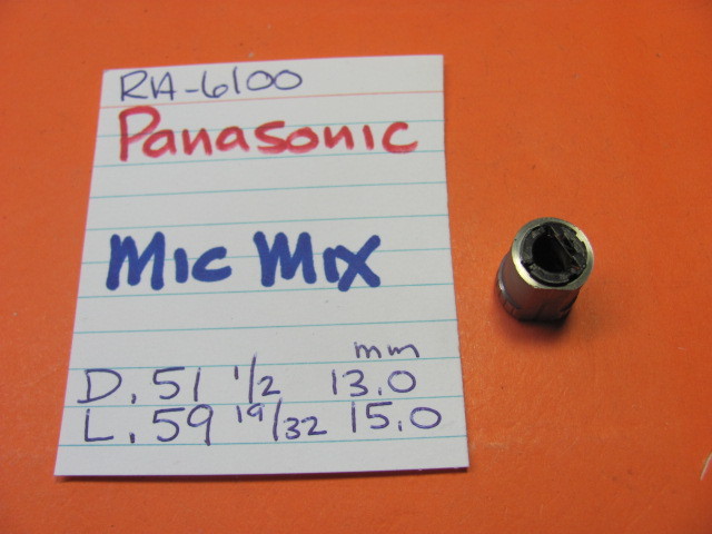 📈PANASONIC RA-6100 RECEIVER MICROPHONE MIXING KNOB