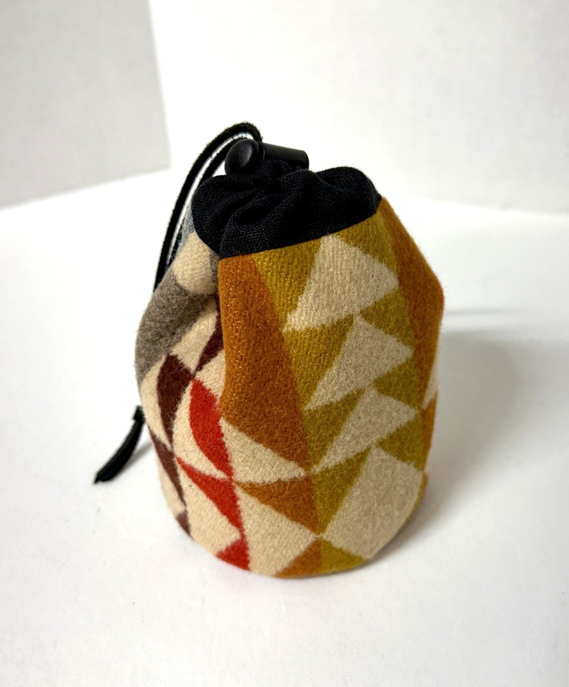Golf Bag Climbing Smith Rock Golf Tee Bag Golfer Gift Valuables Pouch Wool NEW