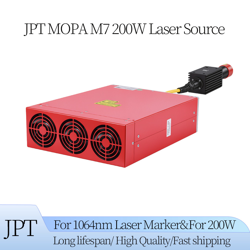 200W JPT YDFLP-E2-M7 MOPA Pulse Laser Source for 1064nm Laser Marking Machine