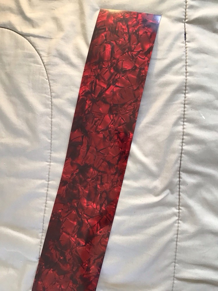 Red Diamond Pearl drum wrap