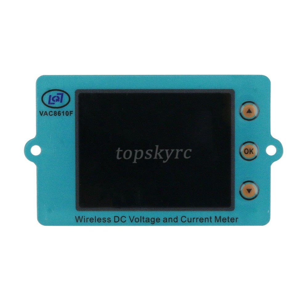 VAC8610F 500V 300A Wireless DC Voltmeter Ammeter Temperature Capacity Coulometer