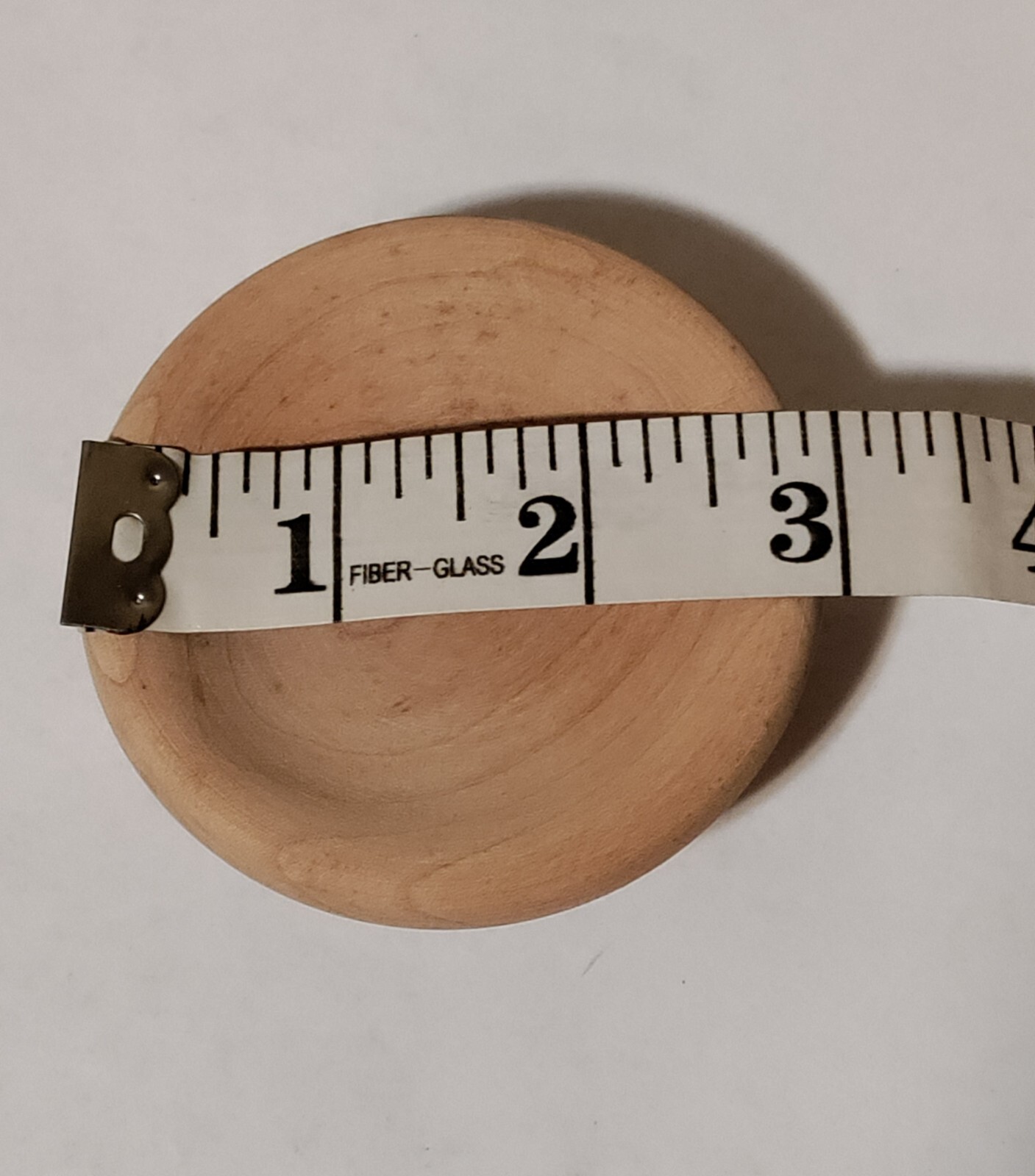 2 WADDELL 3" ROUND UNFINISHED MAPLE WOOD CABINET / DRAWER KNOBS, NO.11403 VTG