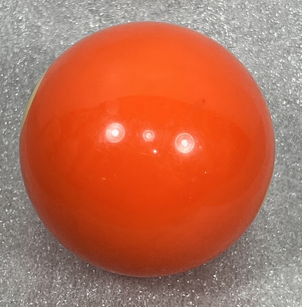 Vintage Bakelite Solid 5 Ball Billiard Pool Replacement Tested 2 1/4" Standard