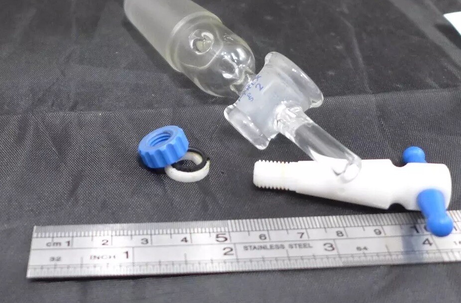 CORNING Pyrex Flow Control Adapter, drip through 24/43 inner/M joint